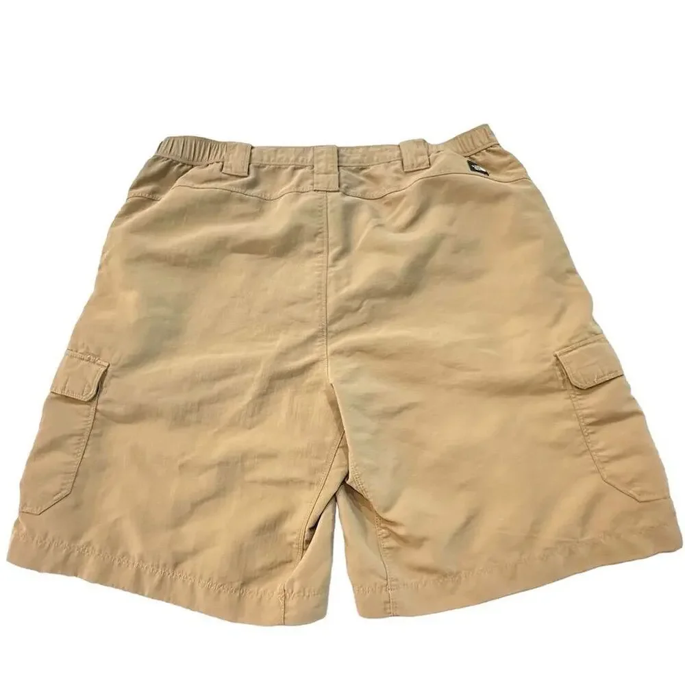 The North Face Men's Cargo Shorts Beige Size L Casual Summer‎ Wear